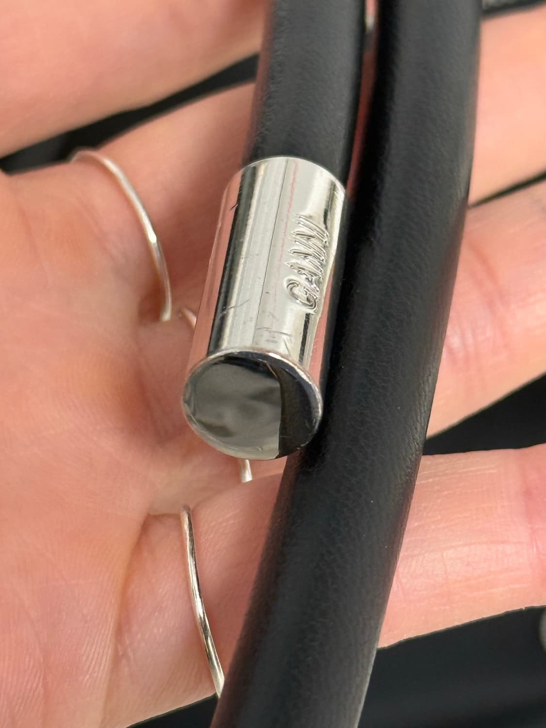 GANNI 가니 미니 노트 바게트백  상품이미지6