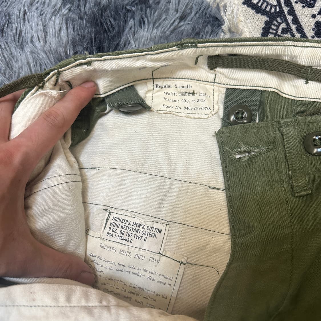 1950s OG M-51 Field Pants 상품이미지5