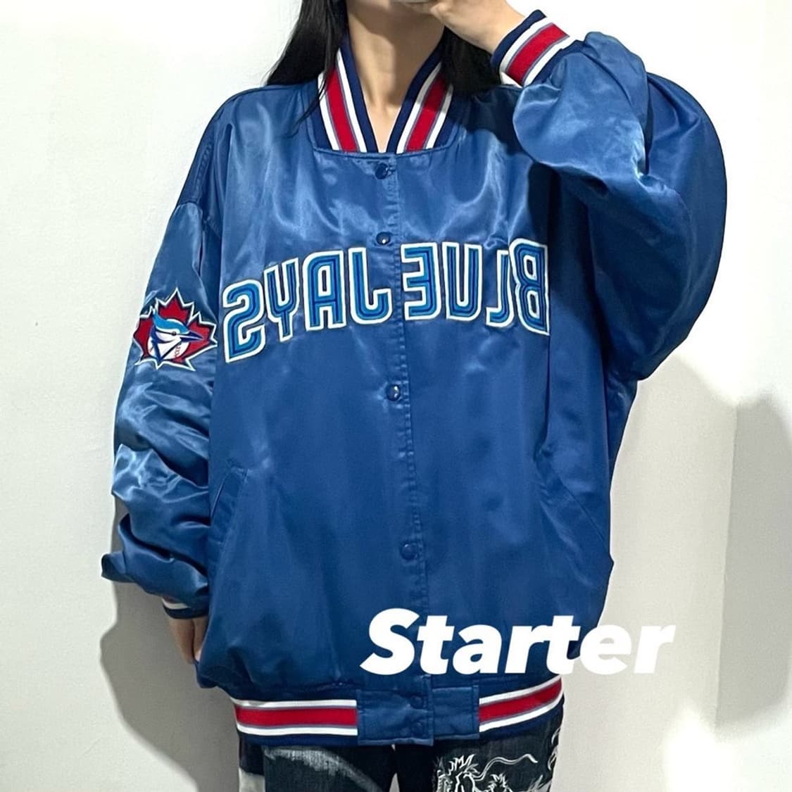 스타터 올드스쿨 바시티 자켓 상품이미지1