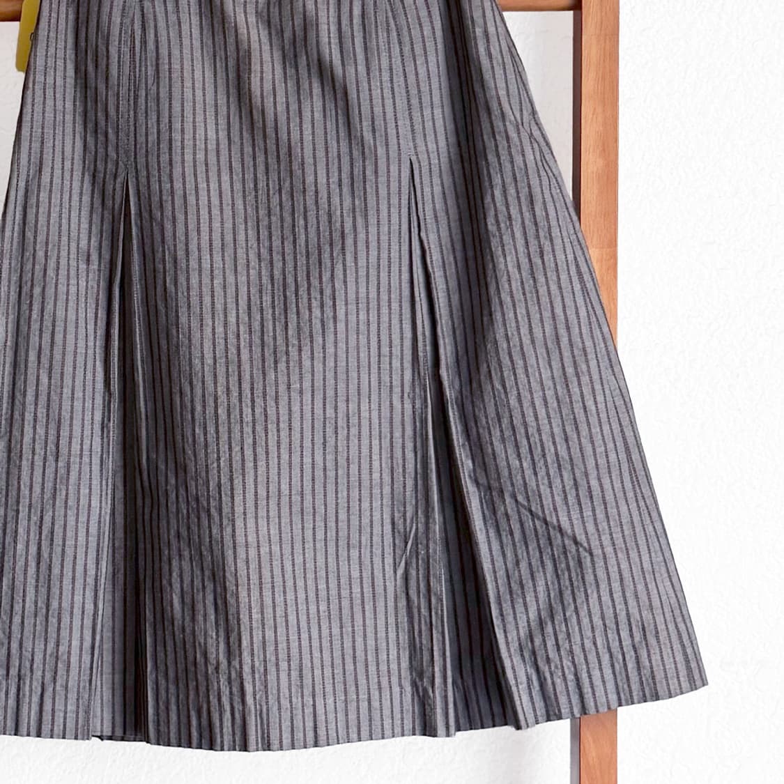 회색 마을 플리츠 스커트 상품이미지3