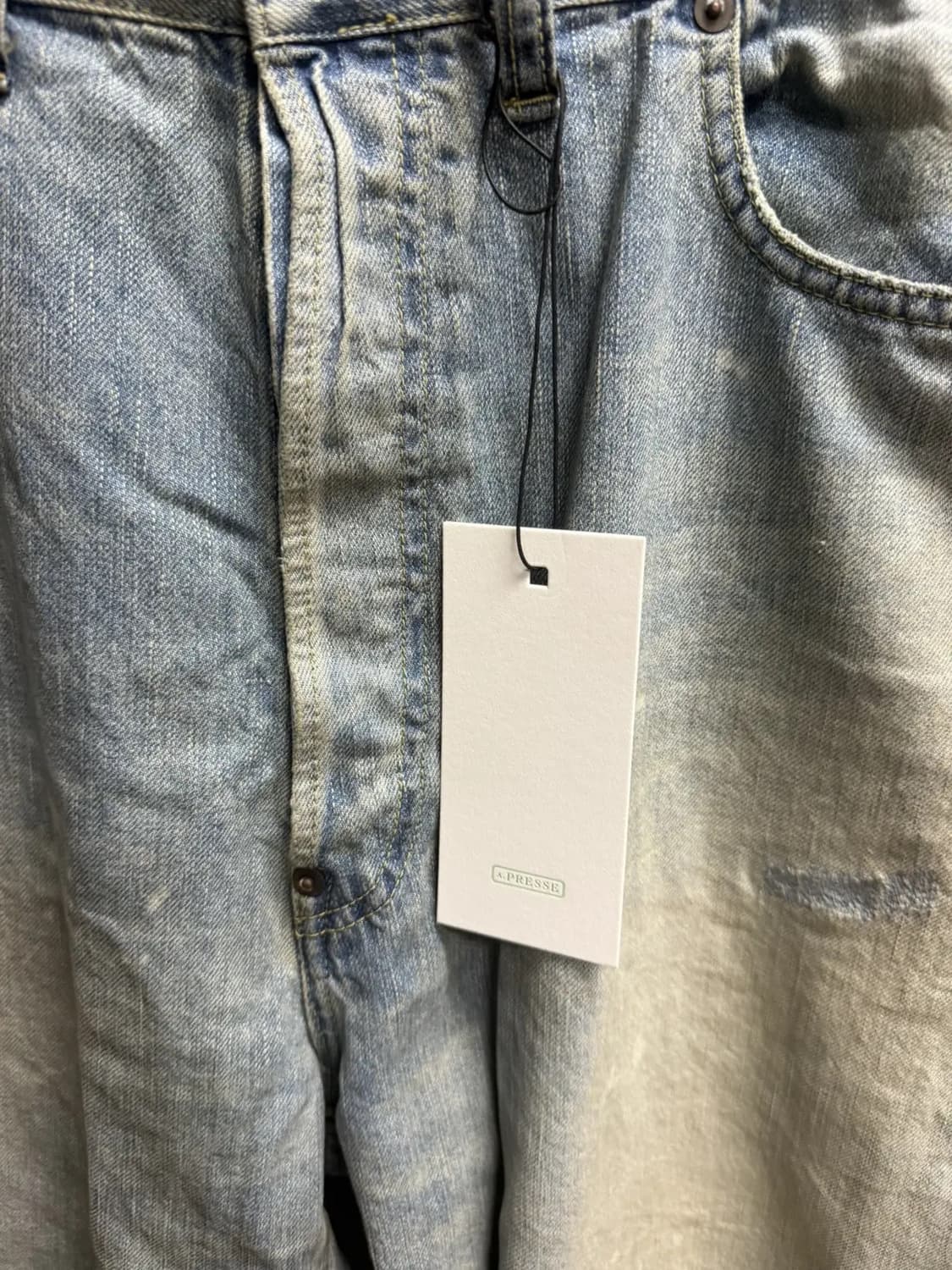 26ss No.37 Washed Wide Denim Pants 상품이미지7