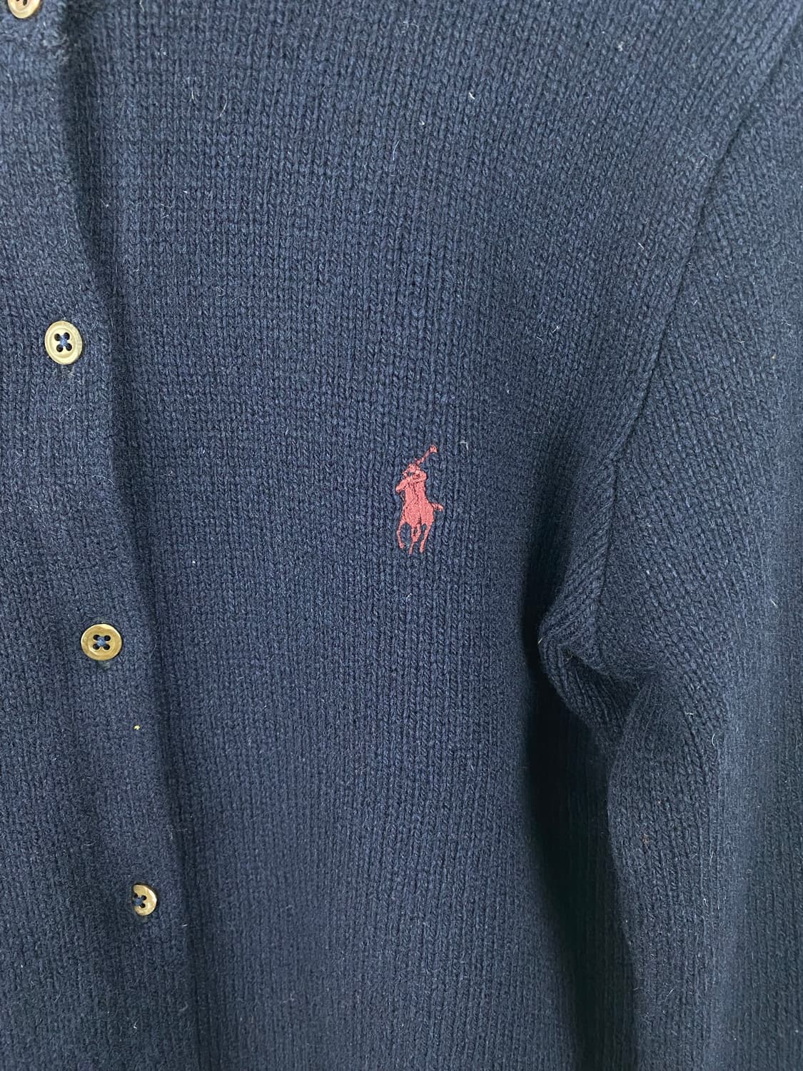 폴로 랄프로렌 스포츠 네이비 니트 가디건 M 상품이미지4
