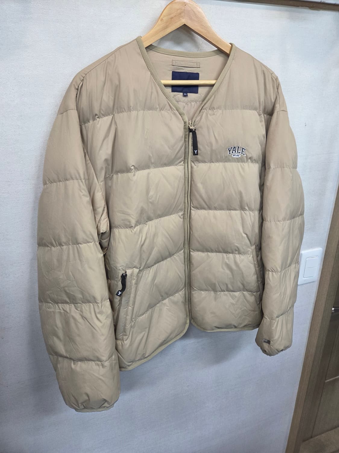 예일 노카라 웜업 패딩자켓 xl 상품이미지5