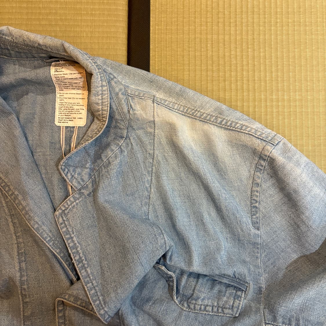 Wtaps 더블탭스 데님 3b 블레이저 상품이미지8