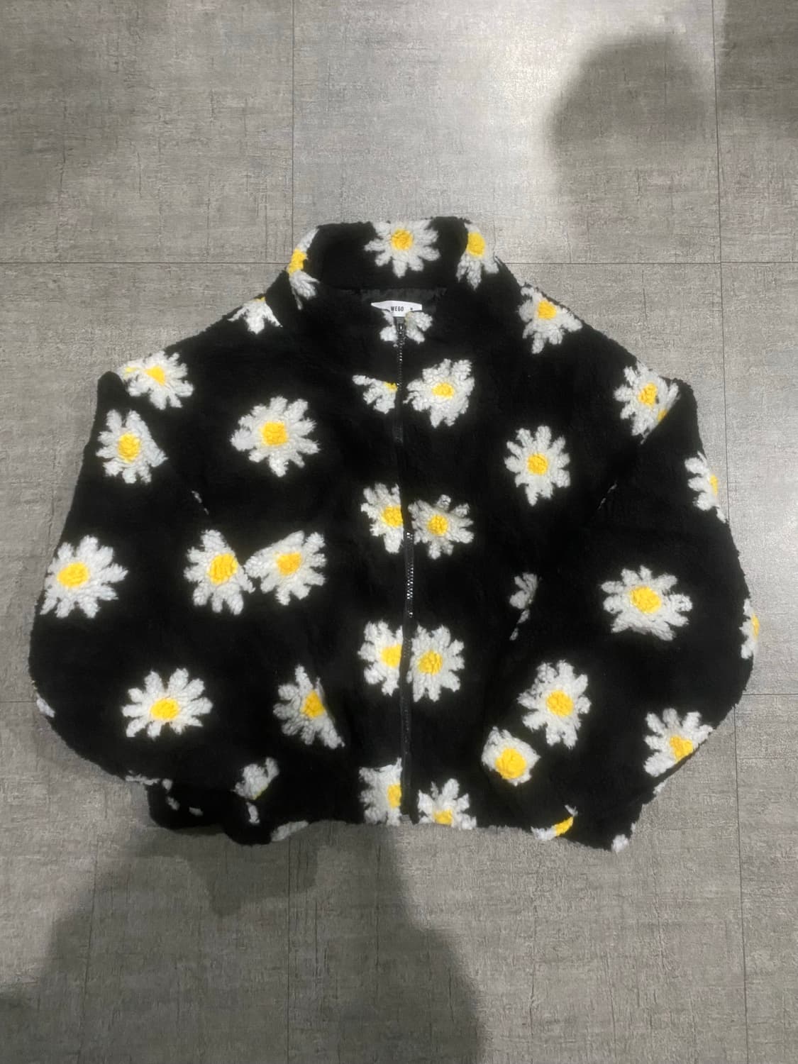 Wego 위고 하구미모리걸 아메카지너드남 아방핏 플라워후리스자켓 상품이미지1