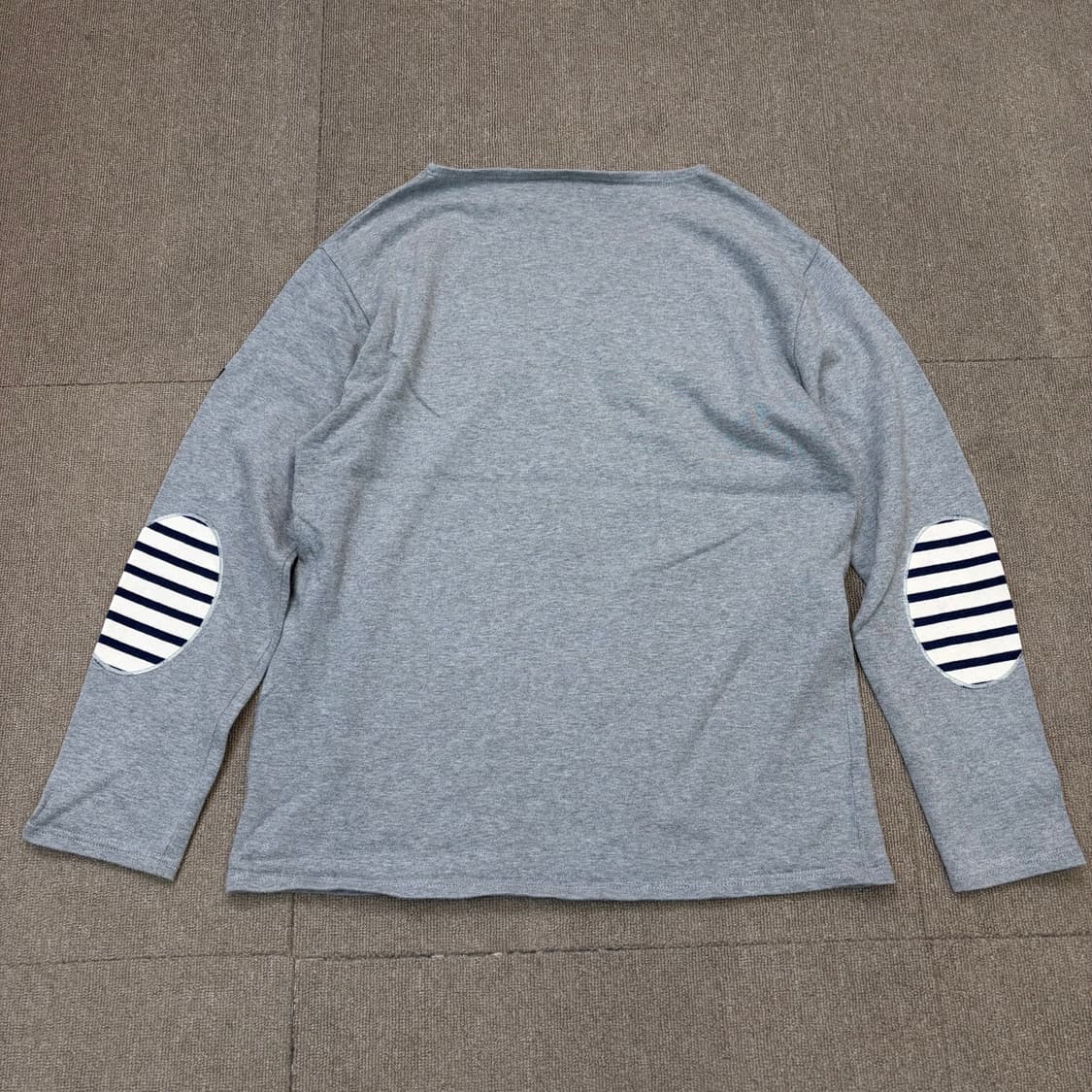 SAINTJAMES 세인트 제임스 길도 엘보패치 티셔츠 공용 상품이미지6