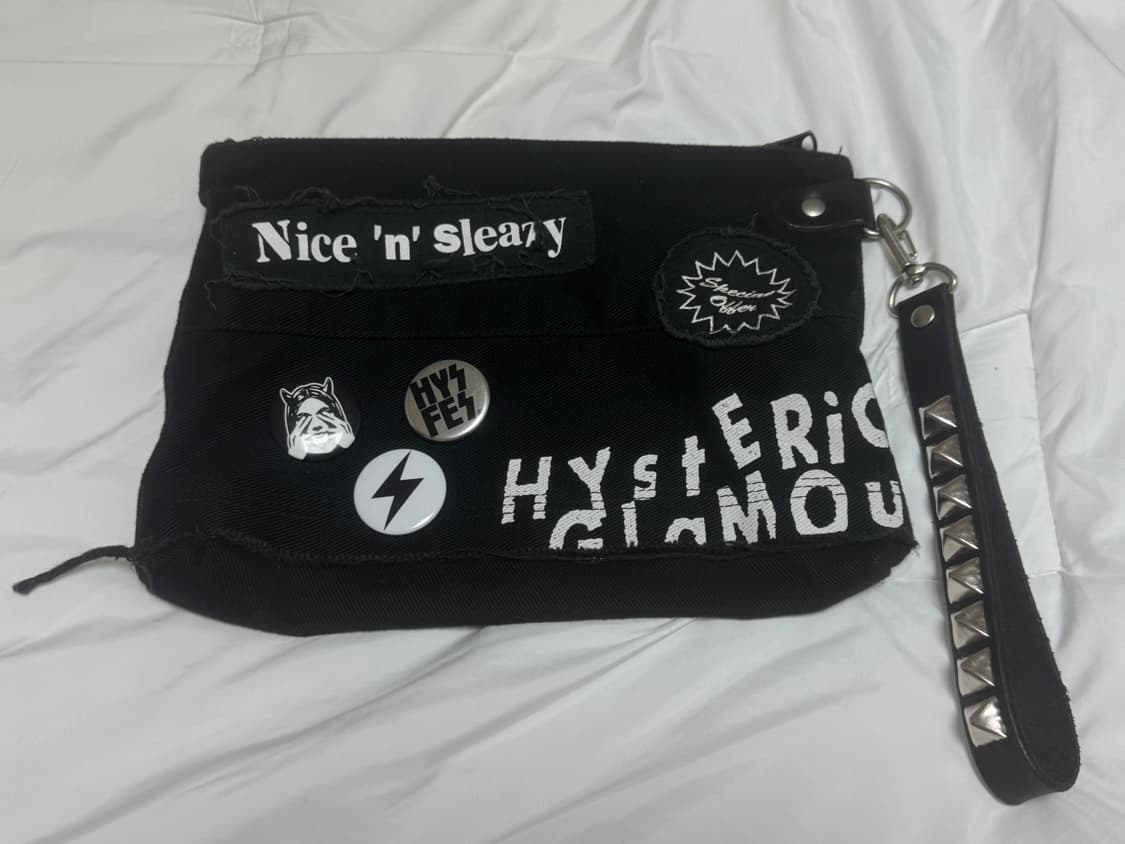 HYSTERIC GLAMOUR STUDS BELT CLUTCH BAG 상품이미지4