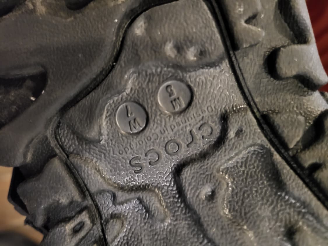 크록스 아틀라스 샌들 블랙/ 240 상품이미지4