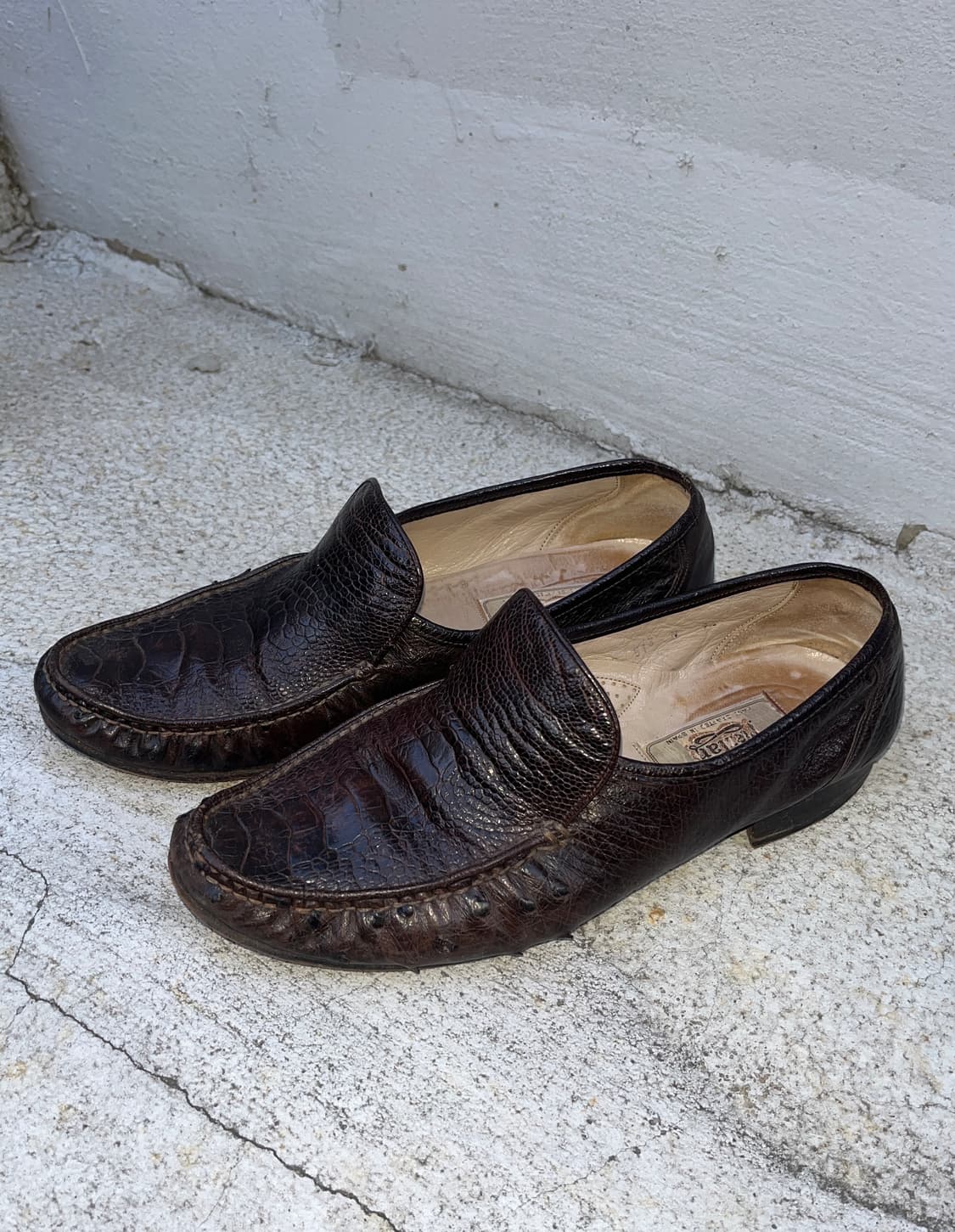 메즐란(mezlan)오스트리치 로퍼 상품이미지7