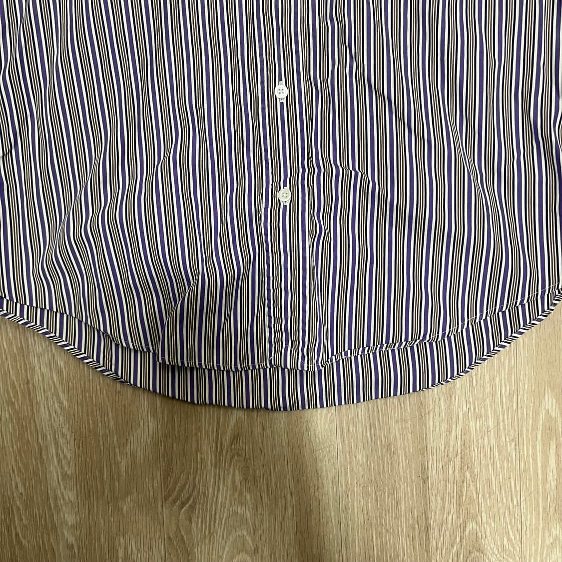 폴로 남성 반팔 체크셔츠 41-84 상품이미지3