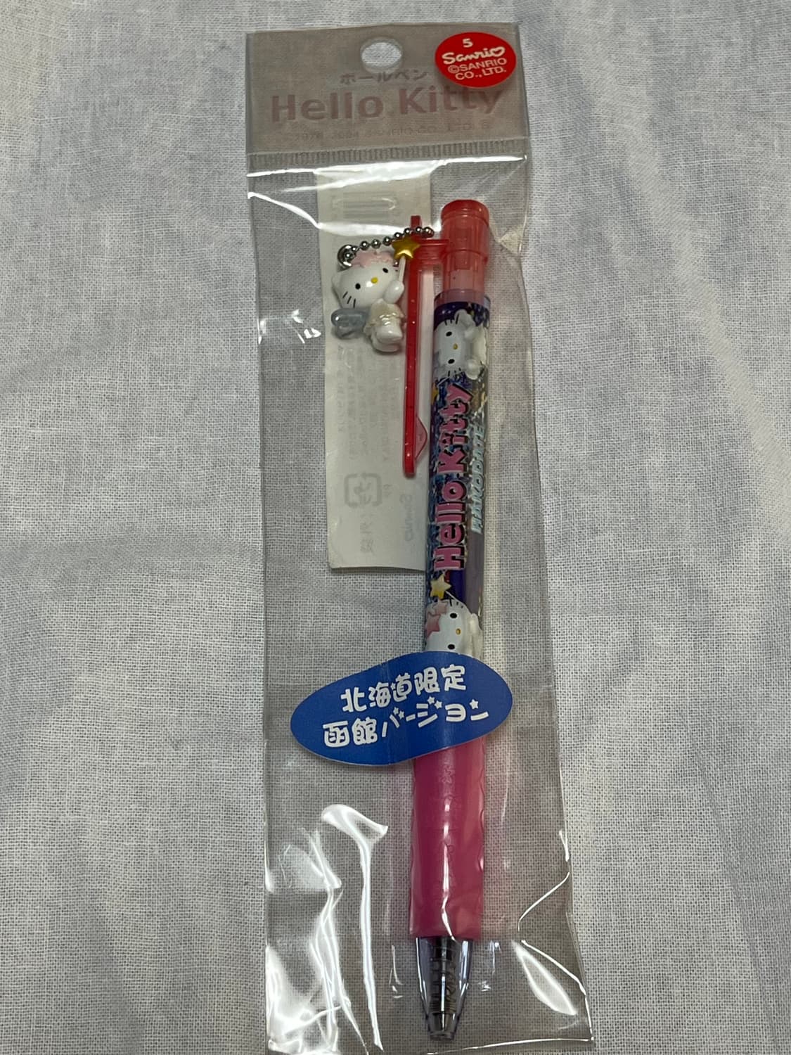 고전 산리오 키티 헬로키티 볼펜 스트랩 하코다테 요정 키티 별요정 상품이미지2