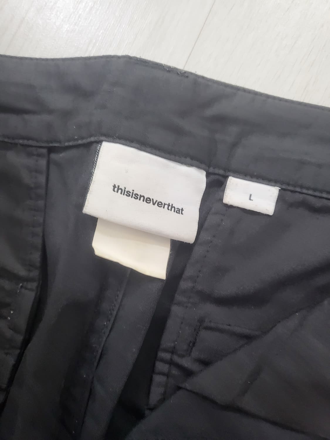 [L]디스이즈네버댓 zip flight pants 상품이미지5