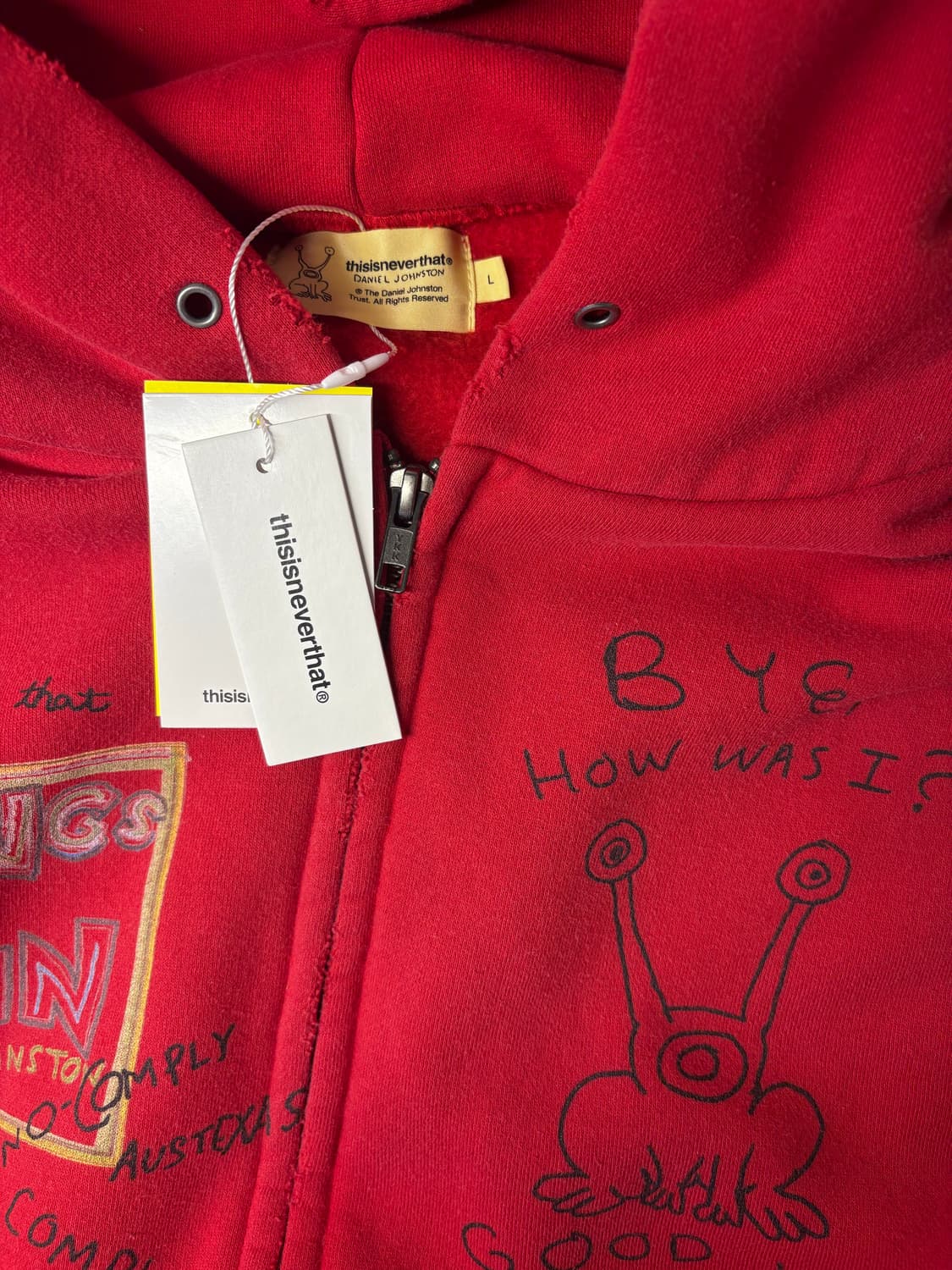 디스이즈네버댓 다니엘 존스톤 후드 L 상품이미지4