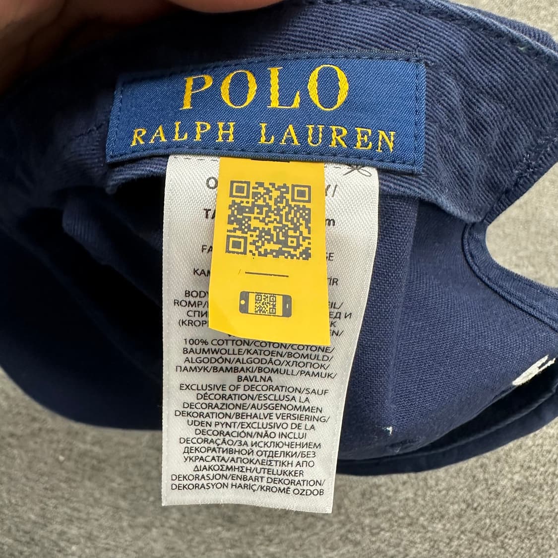 폴로랄프로렌 큐알 신형 볼캡 상품이미지4