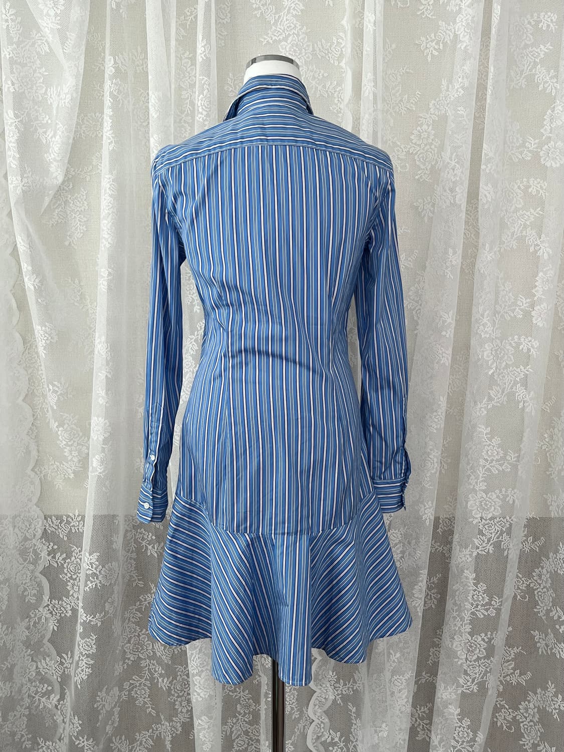 2) 폴로 랄프로렌 셔츠 원피스 블루 상품이미지2