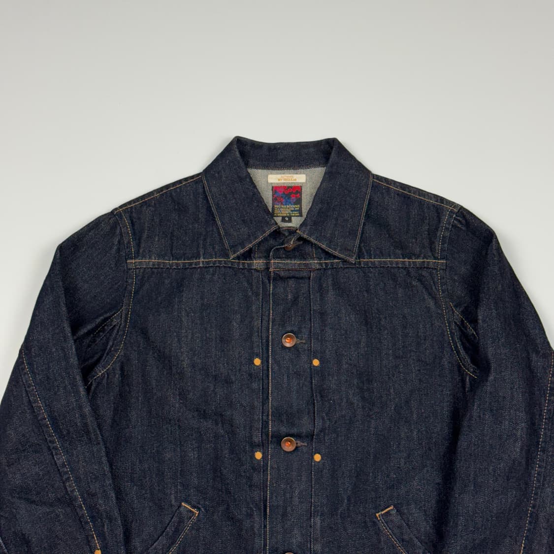 (95) 브루나보인 다라 데님 자켓 상품이미지3