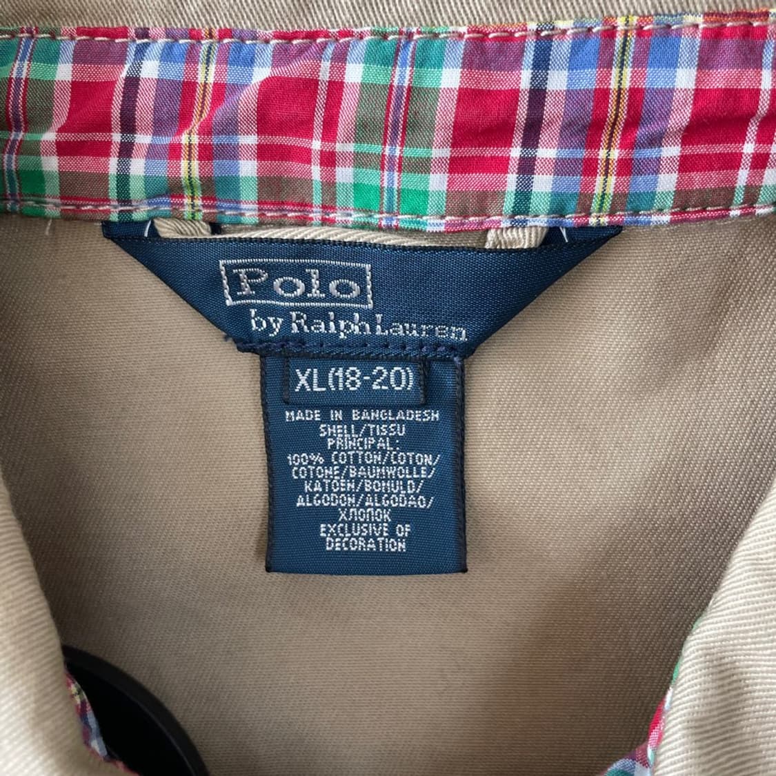 95 폴로 코튼 블루종 스윙탑 자켓 보이즈티 상품이미지4