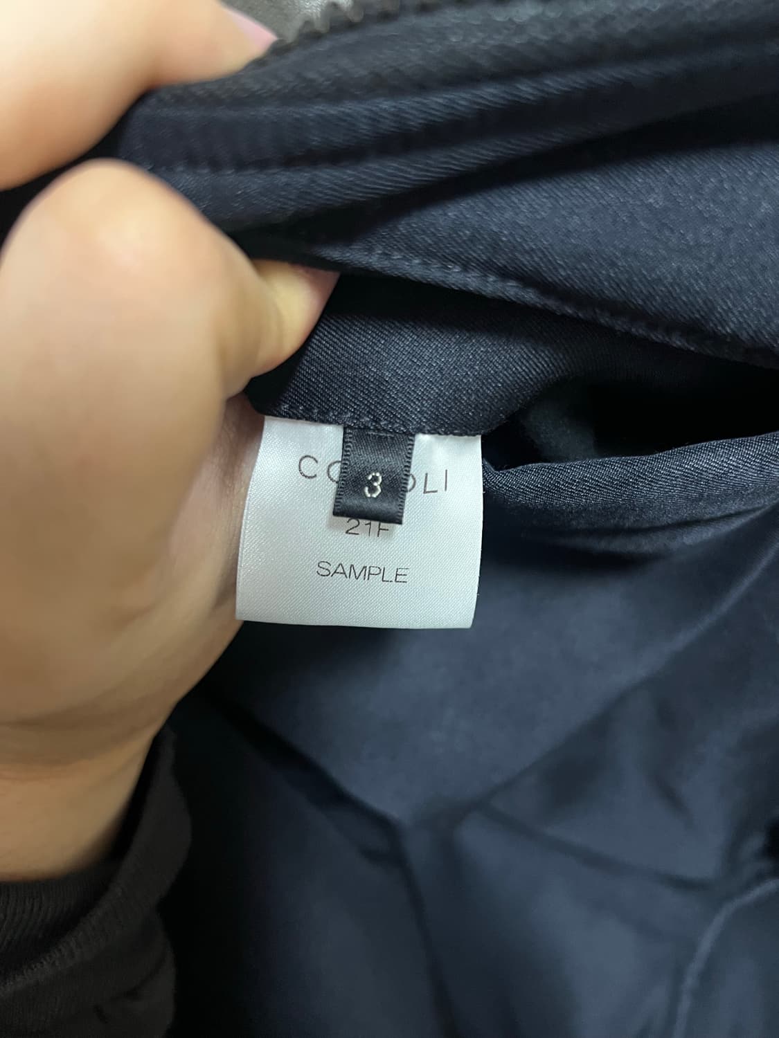 코모리 21aw 실크나일론 ma-1 3사이즈 샘플 상품이미지6