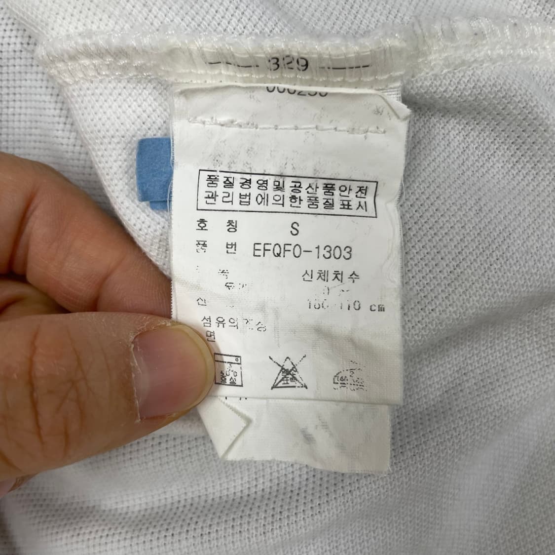 여성 랄프로렌 화이트 카라티 S 상품이미지4