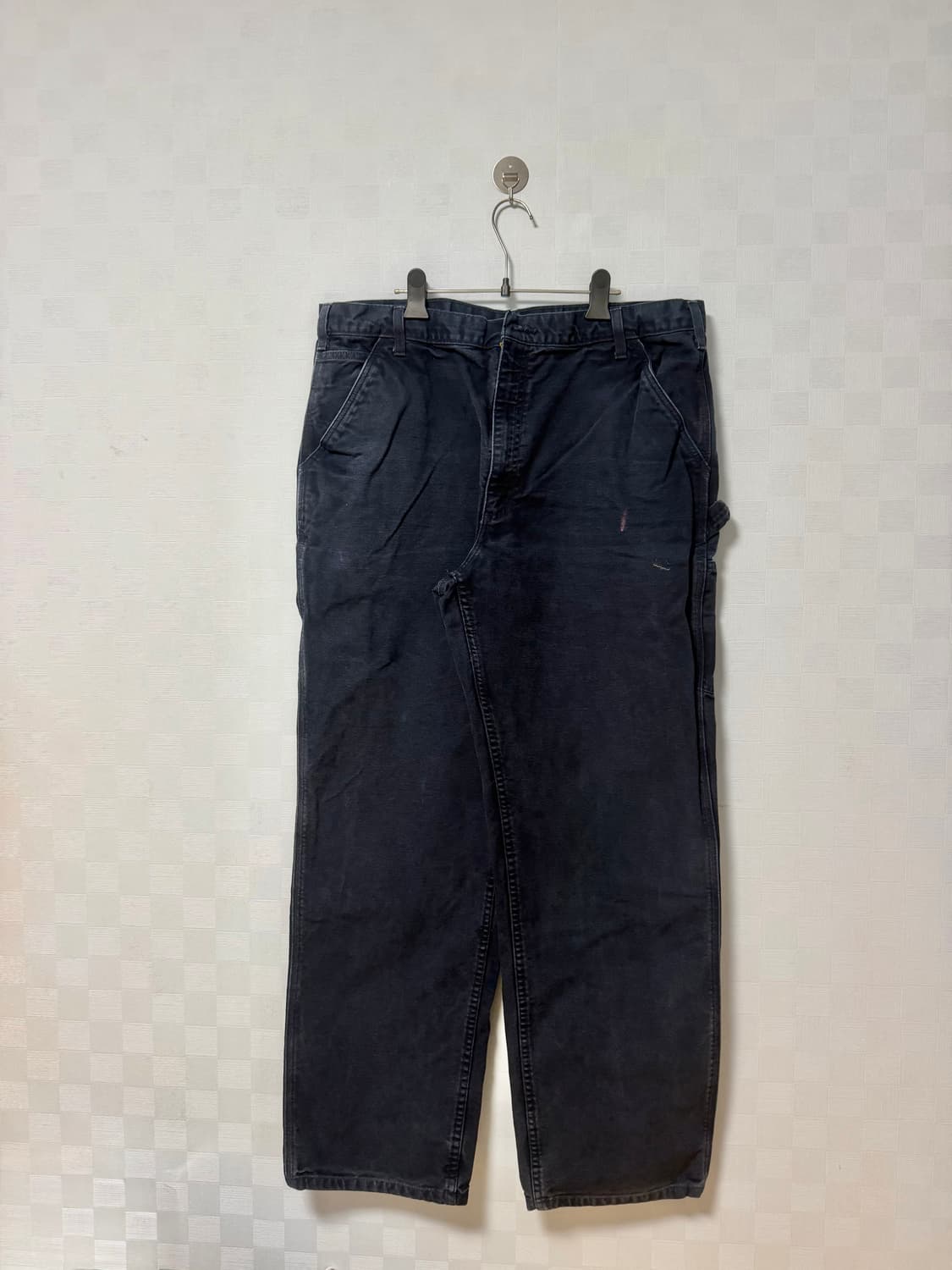 빅사이즈 칼하트 싱글니팬츠 미드나잇컬러40x34 상품이미지2