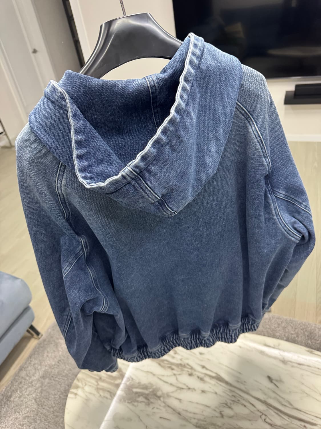 솔리드옴므 23fw 데님 후드 자켓 상품이미지6