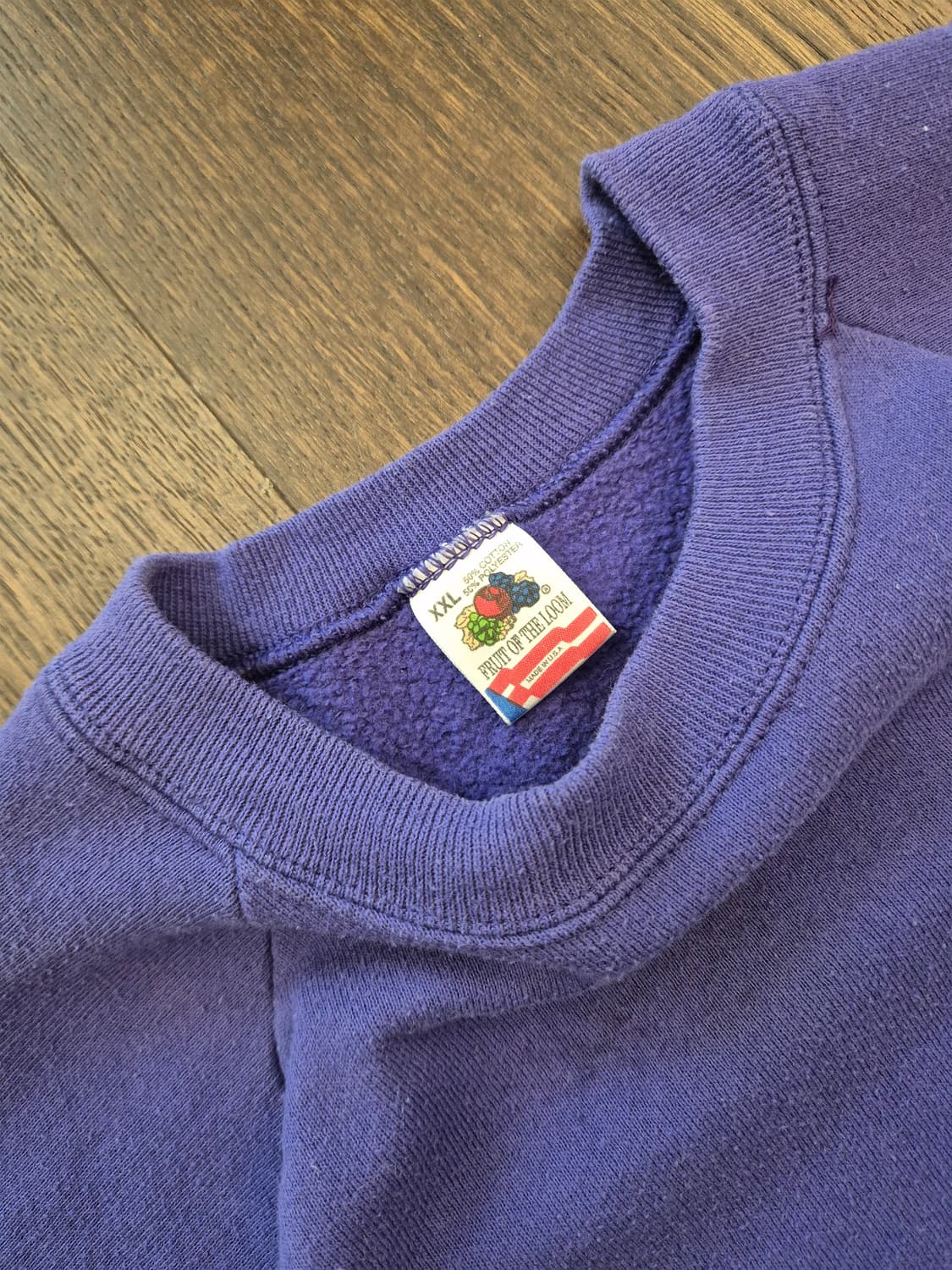 FRUIT OF THE LOOM LA Appliquer Sweat(Pur 상품이미지4