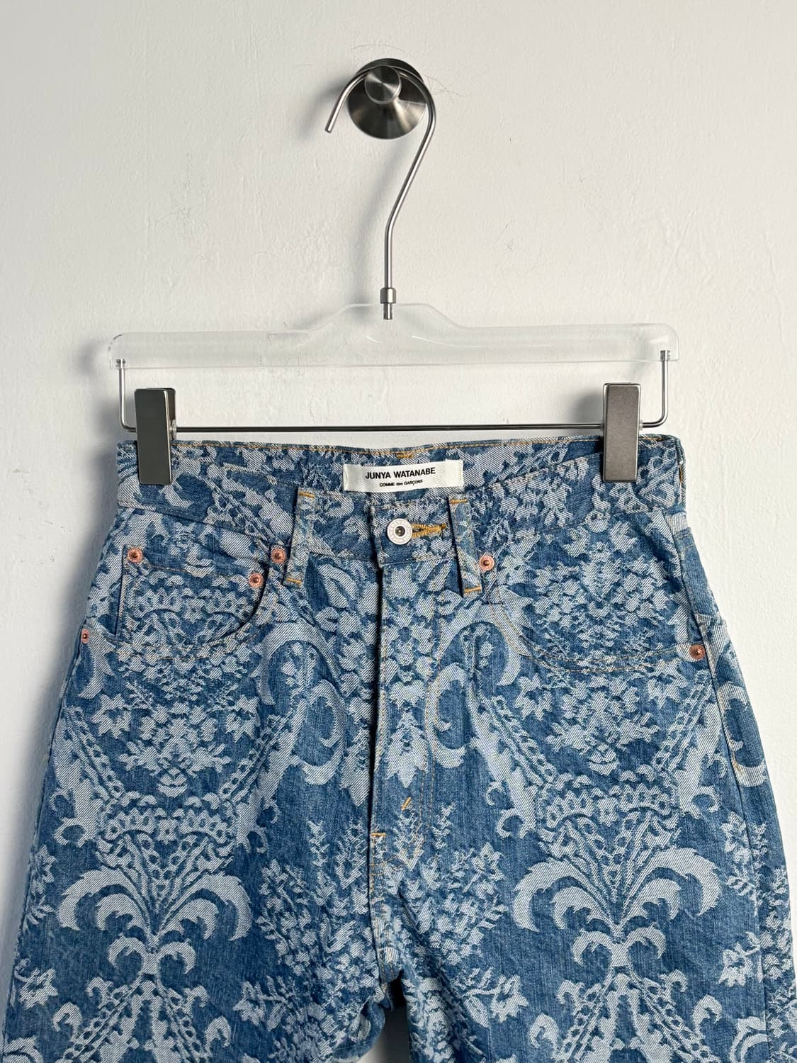 준야와타나베 자카드 플로럴 데님  상품이미지5