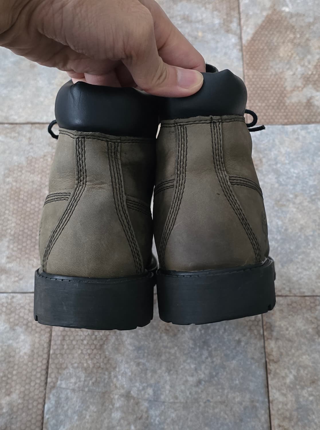 (225)팀버랜드 6인치 프리미엄 카키 워커 부츠 상품이미지7