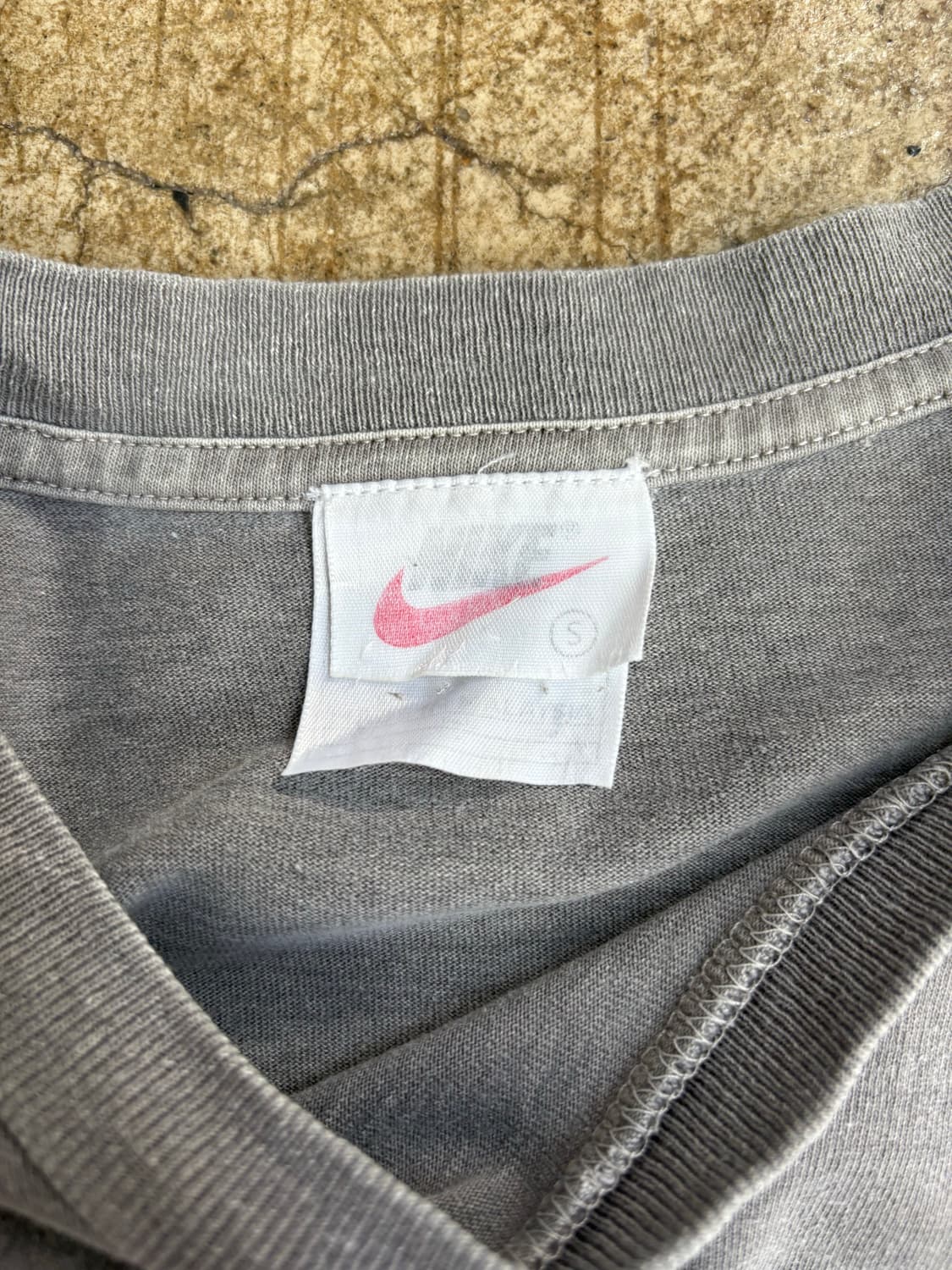 90s Nike 워싱 빈티지 티셔츠 상품이미지4