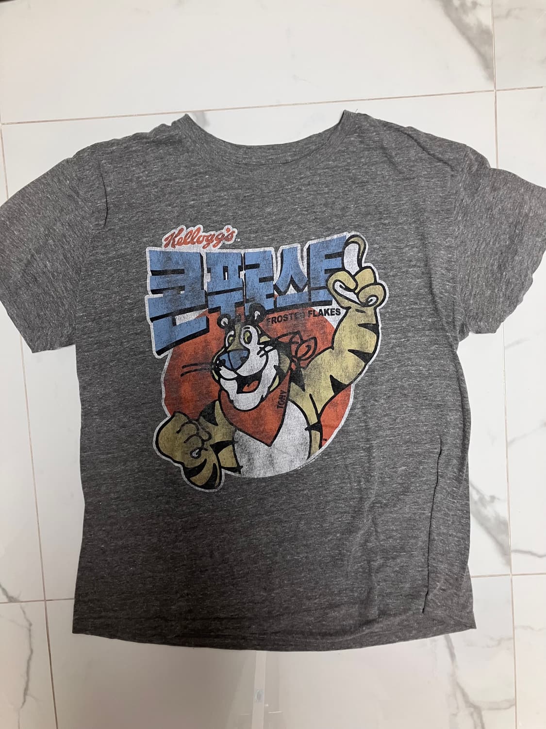 빈티지 캘로그 콘푸로스트 토니 티셔츠 상품이미지1