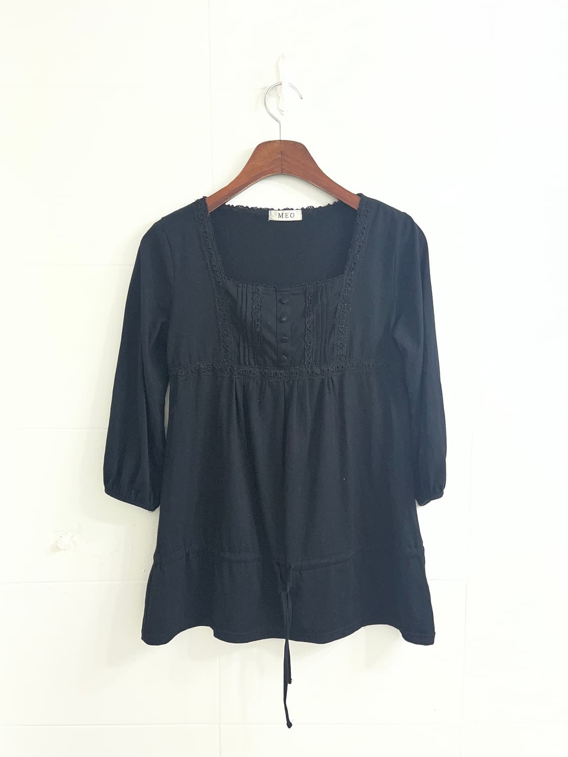 리즈리사 무채색 체크 니혼진 코트 코디세트 상품이미지6