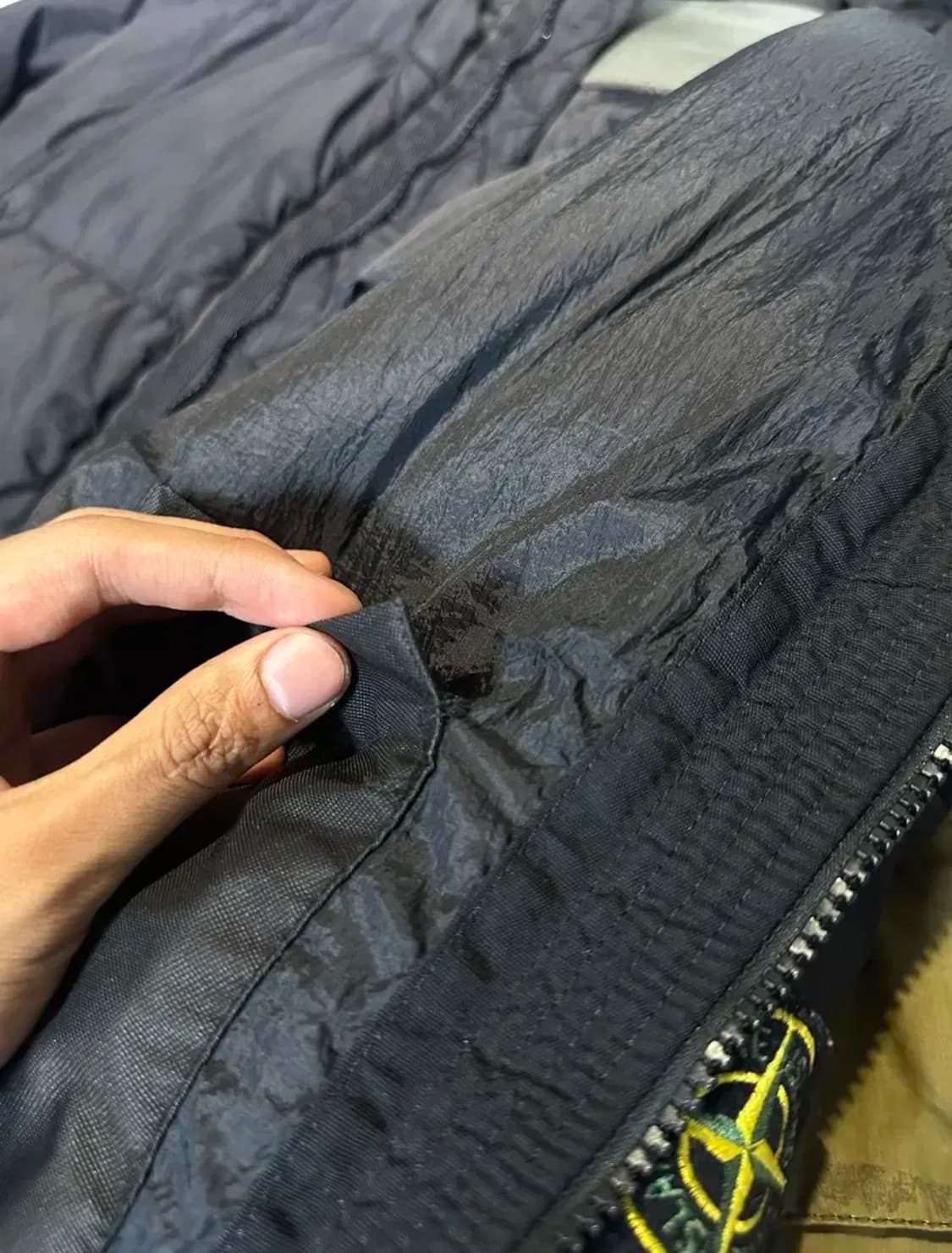 스톤아일랜드 크링클랩스 후드 18fw XXL 상품이미지4