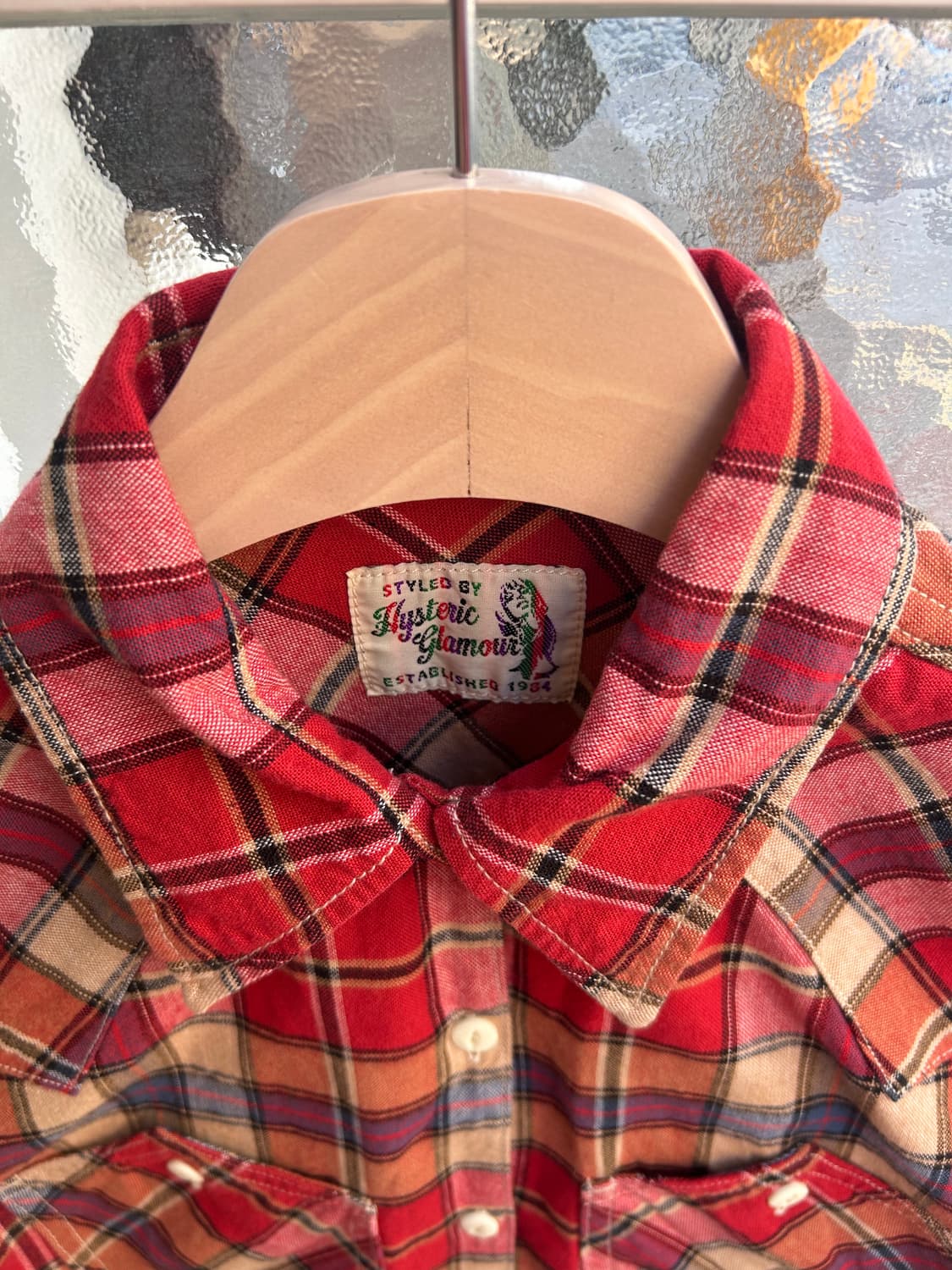 Hysteric Glamour check shirt 상품이미지1