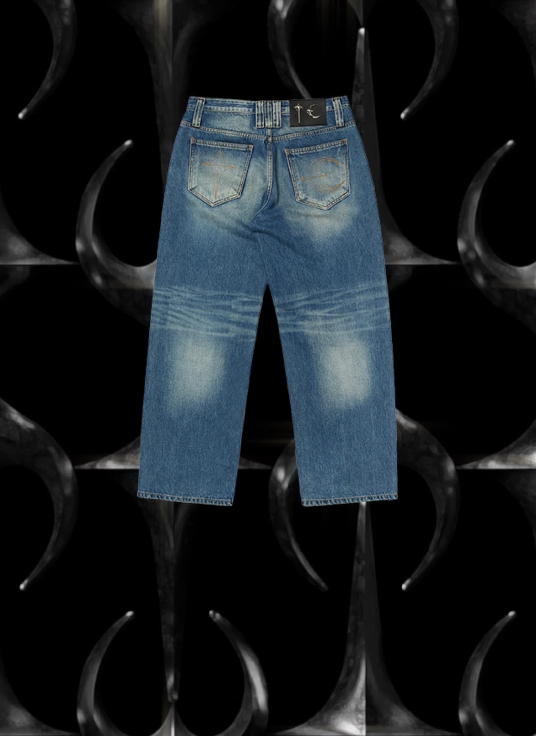 떠그클럽 shot gun 샷건팬츠 블루 -2size- 상품이미지5