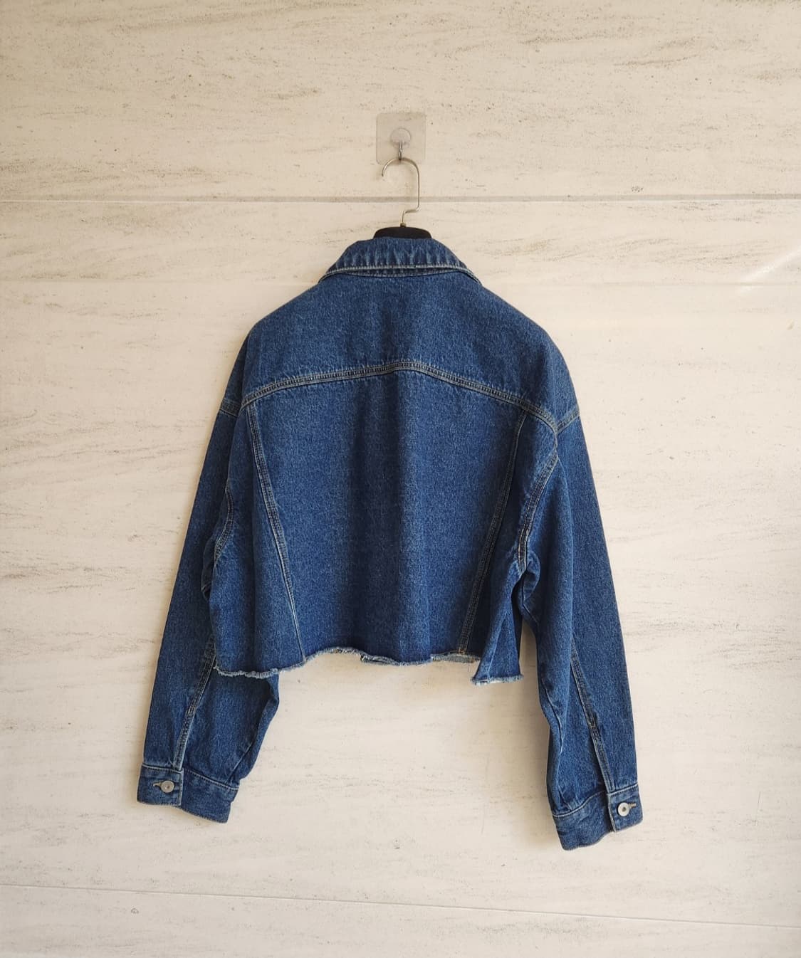 (새상품)쥬시쥬디 크롭 데님자켓 55~66사이즈 상품이미지6
