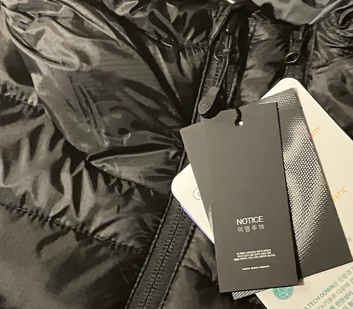 [1] 산산기어 서픽스 푸퍼 자켓 블랙 새상품 상품이미지2
