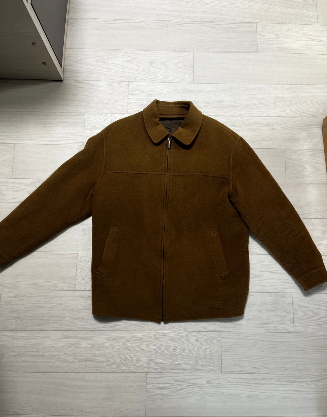 로가디스 브라운 울 자켓 상품이미지1