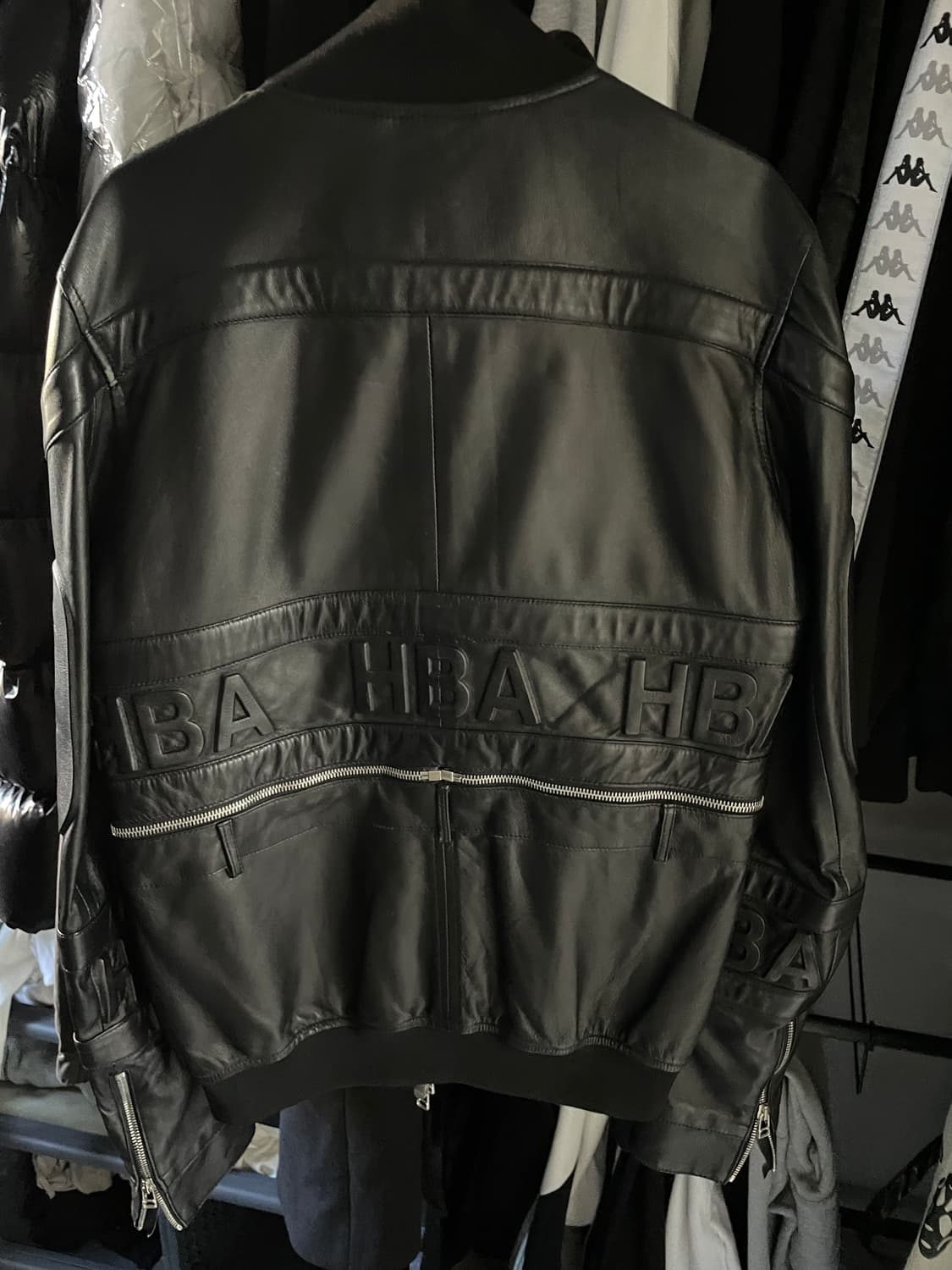 후드바이에어 가죽자켓 상품이미지2