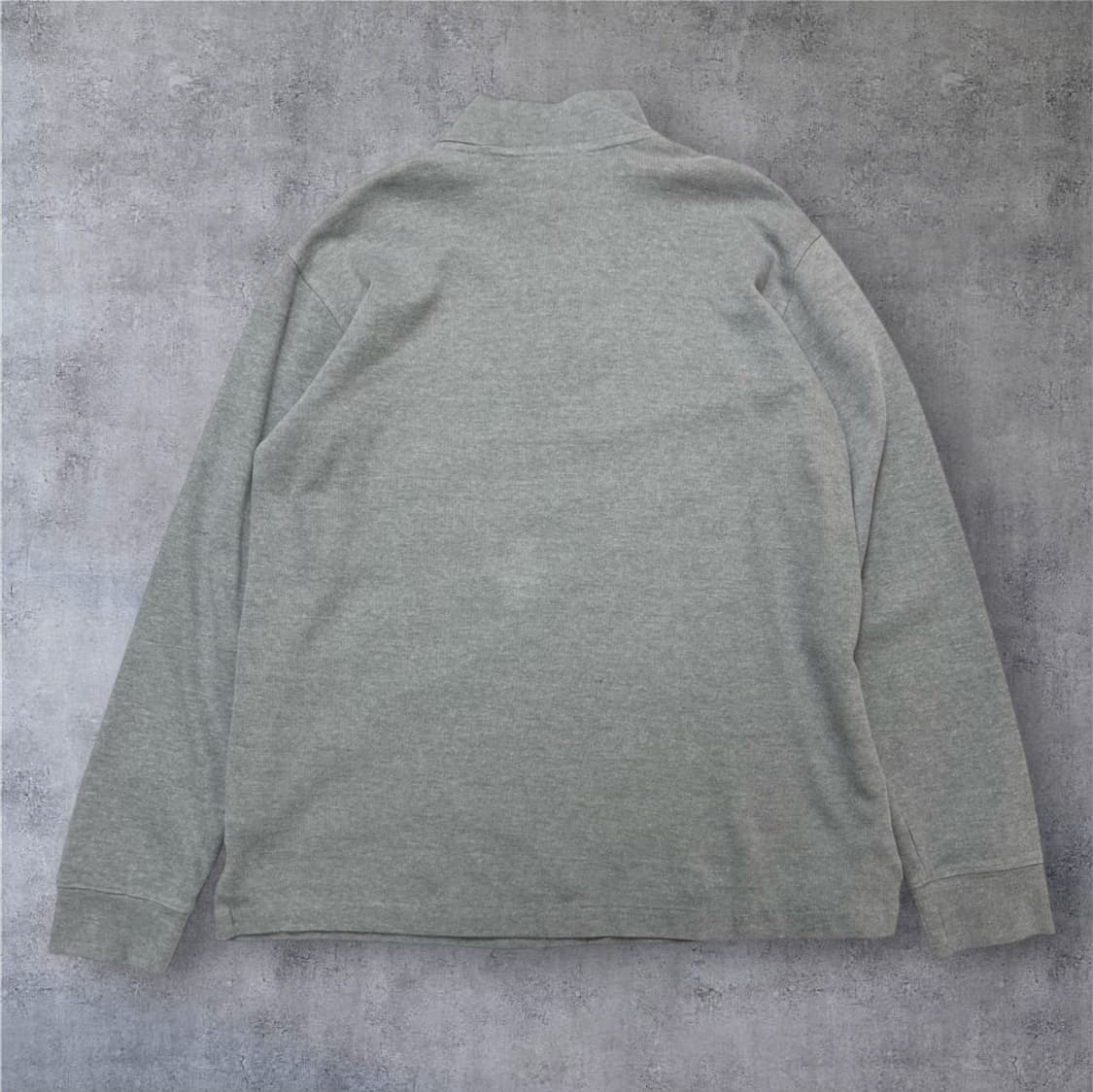 폴로 랄프로렌 그레이 에스테이트 립 하프집업 니트 XL 상품이미지7