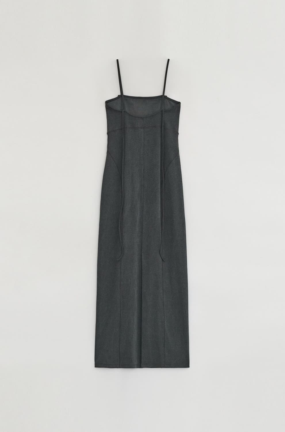 TWO WAY LONG DRESS(charcoal) 상품이미지7