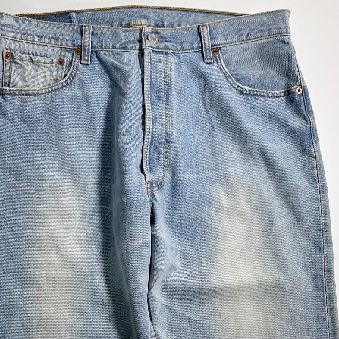 00s 리바이스 501 연청 데님 팬츠 상품이미지2