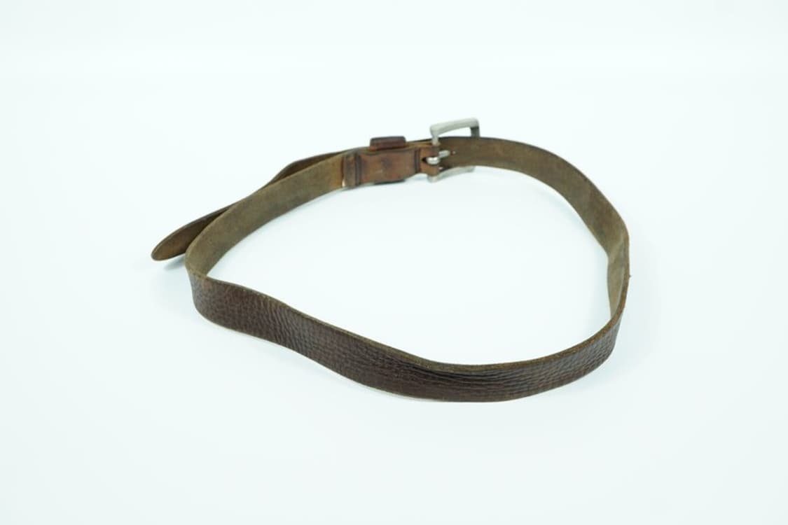 빈티지 Distressed  통가죽 벨트 상품이미지4