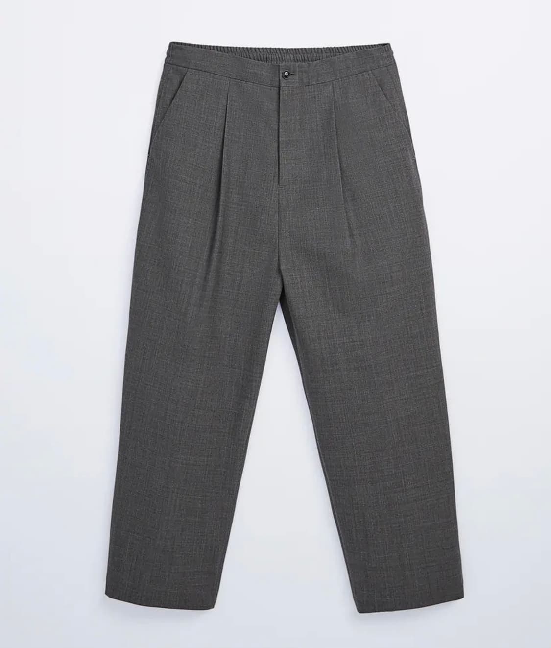 자라 오버사이즈 울 셋업 수트 그레이 새상품 상품이미지4