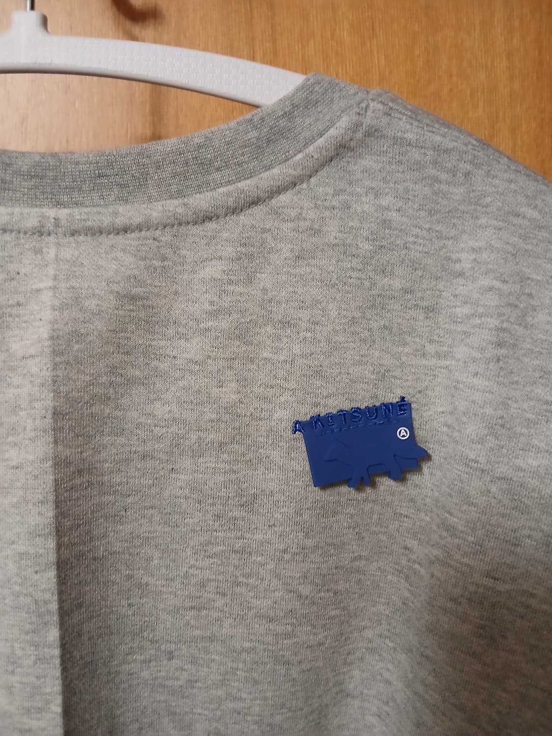 메종키츠네&아더에러 그레이 폭스 반팔티(새상품) 상품이미지4