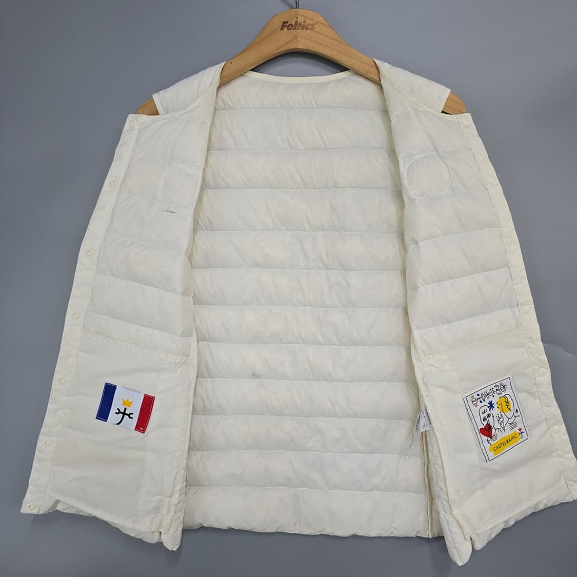 까스텔바작(Castelbajac) 경량 덕다운 베스트 95 상품이미지5