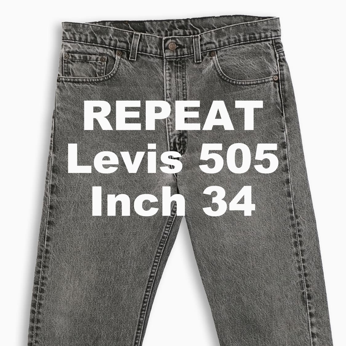 빈티지 리바이스 505 흑청 블랙진 90s USA 34 LV5053642 상품이미지1