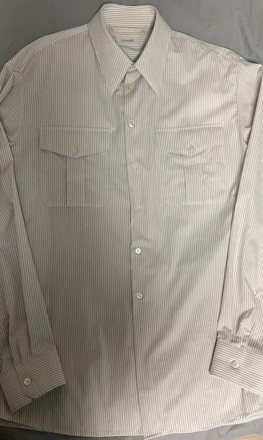 르메르 밀리터리 스트라이프 셔츠 / 48 상품이미지3