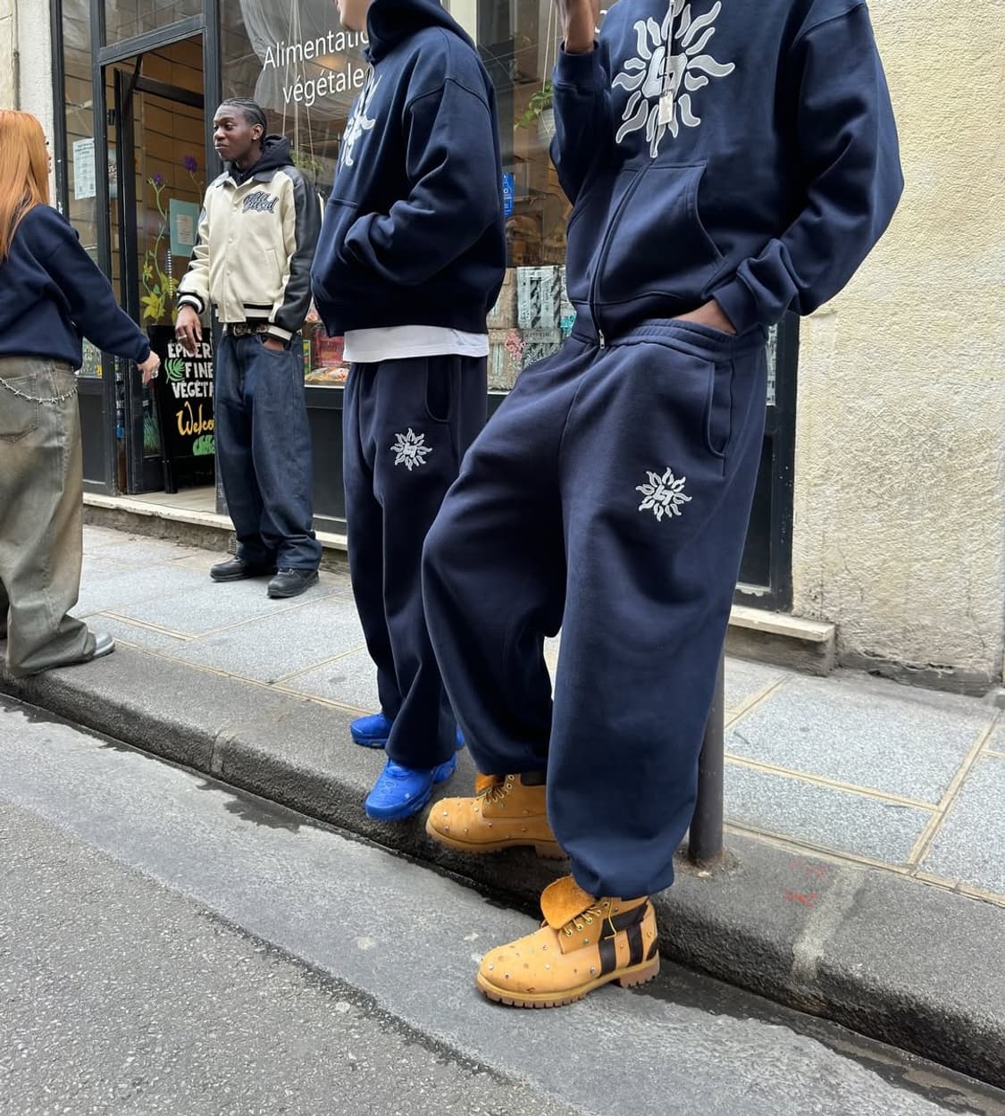 Libity 스웻팬츠 네이비 상품이미지1