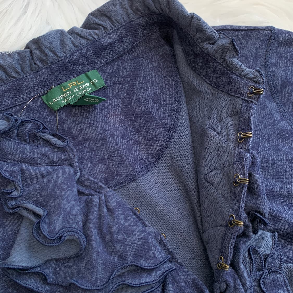 LAUREN JEANS CO. 빅프릴 블라우스 티셔츠 1902 상품이미지5