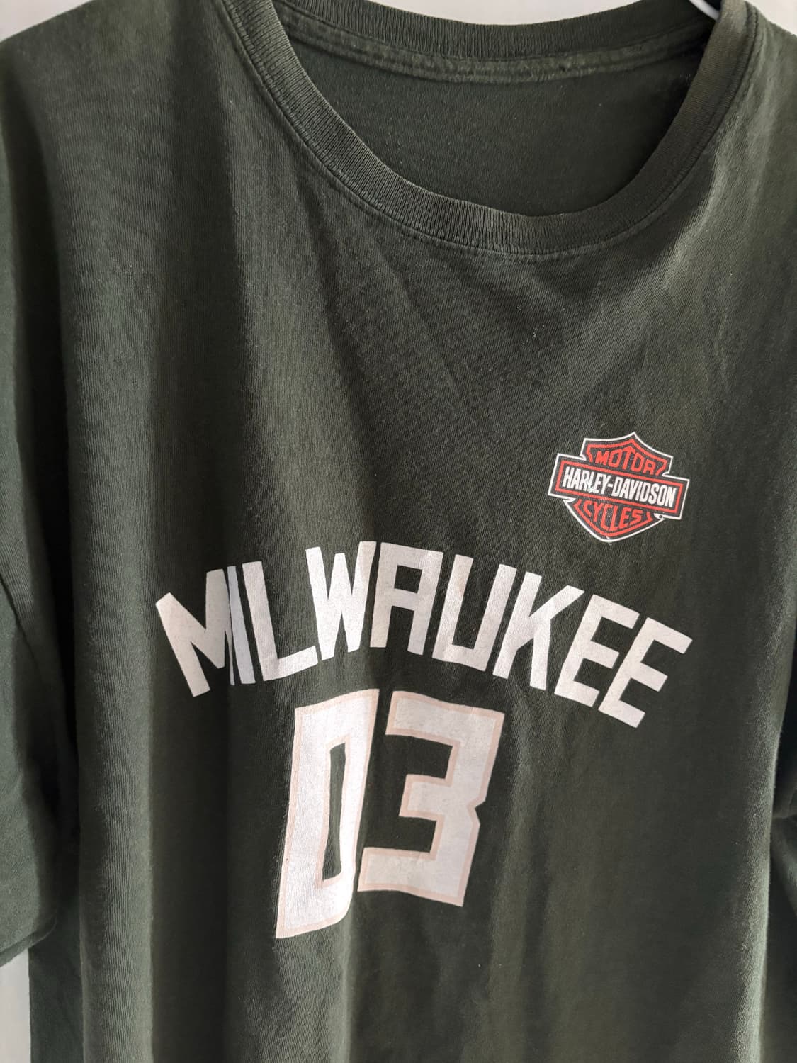 할리데이비슨 밀워키 티셔츠:)  상품이미지3